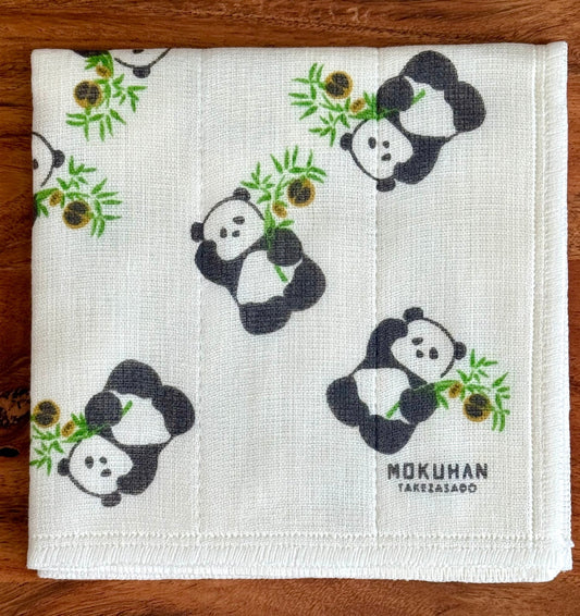 Japanese Dish Cloth, Lucky Bamboo Panda - Scents of Japan