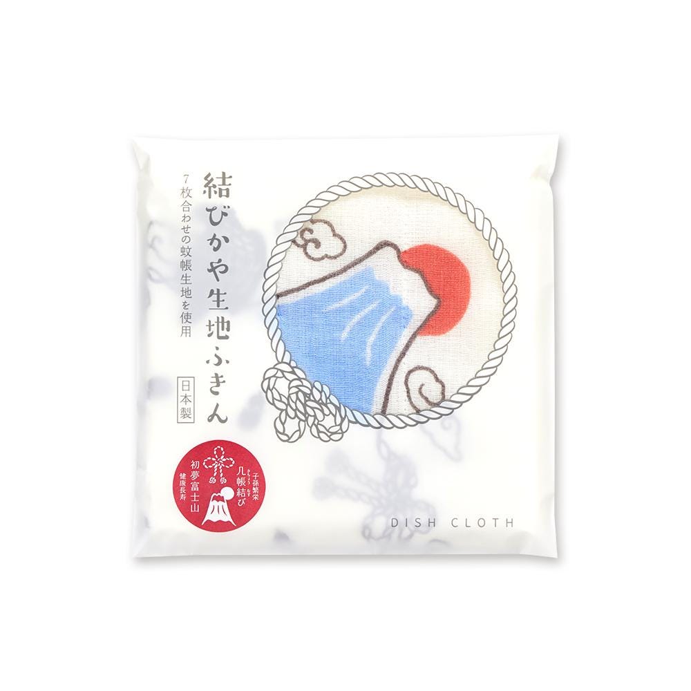 Japanese Dish Cloth, Mt Fuji - Scents of Japan