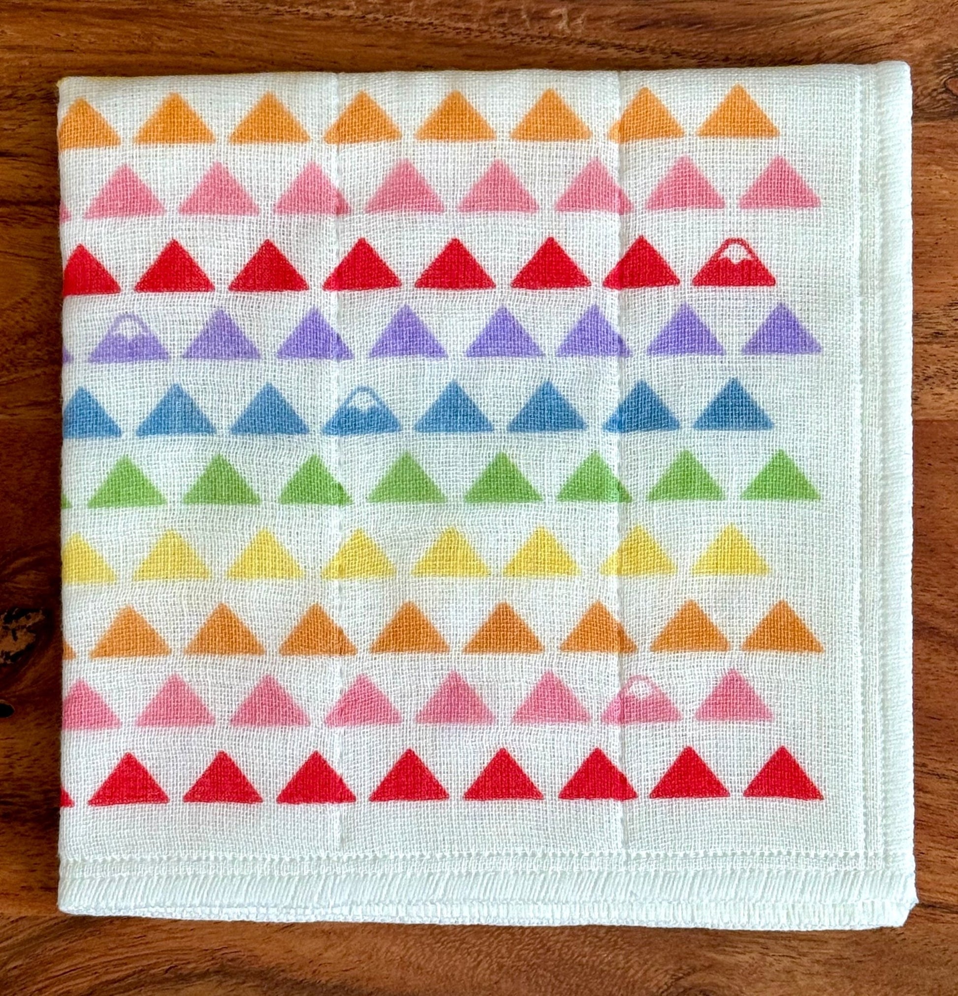 Japanese Dish Cloth, Seven Colours Mt Fuji - Scents of Japan