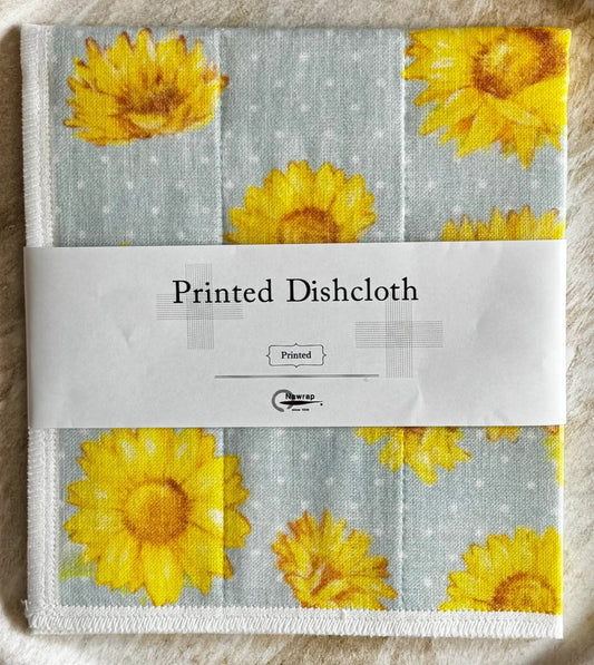 Japanese Dish Cloth, Sunflowers - Scents of Japan