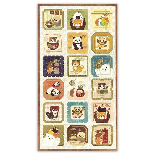 Japanese Gold Foil Animal Stickers - Scents of Japan