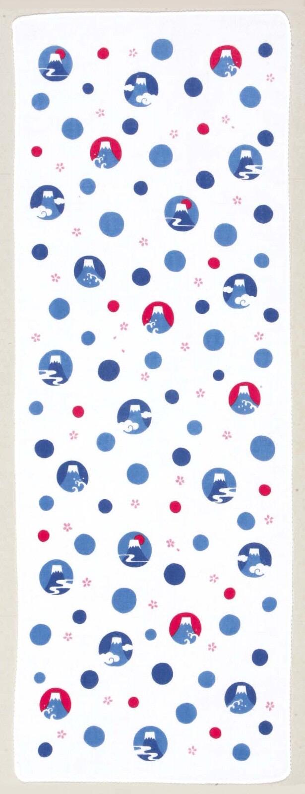 Japanese Hand Towel, Mt Fuji - Scents of Japan