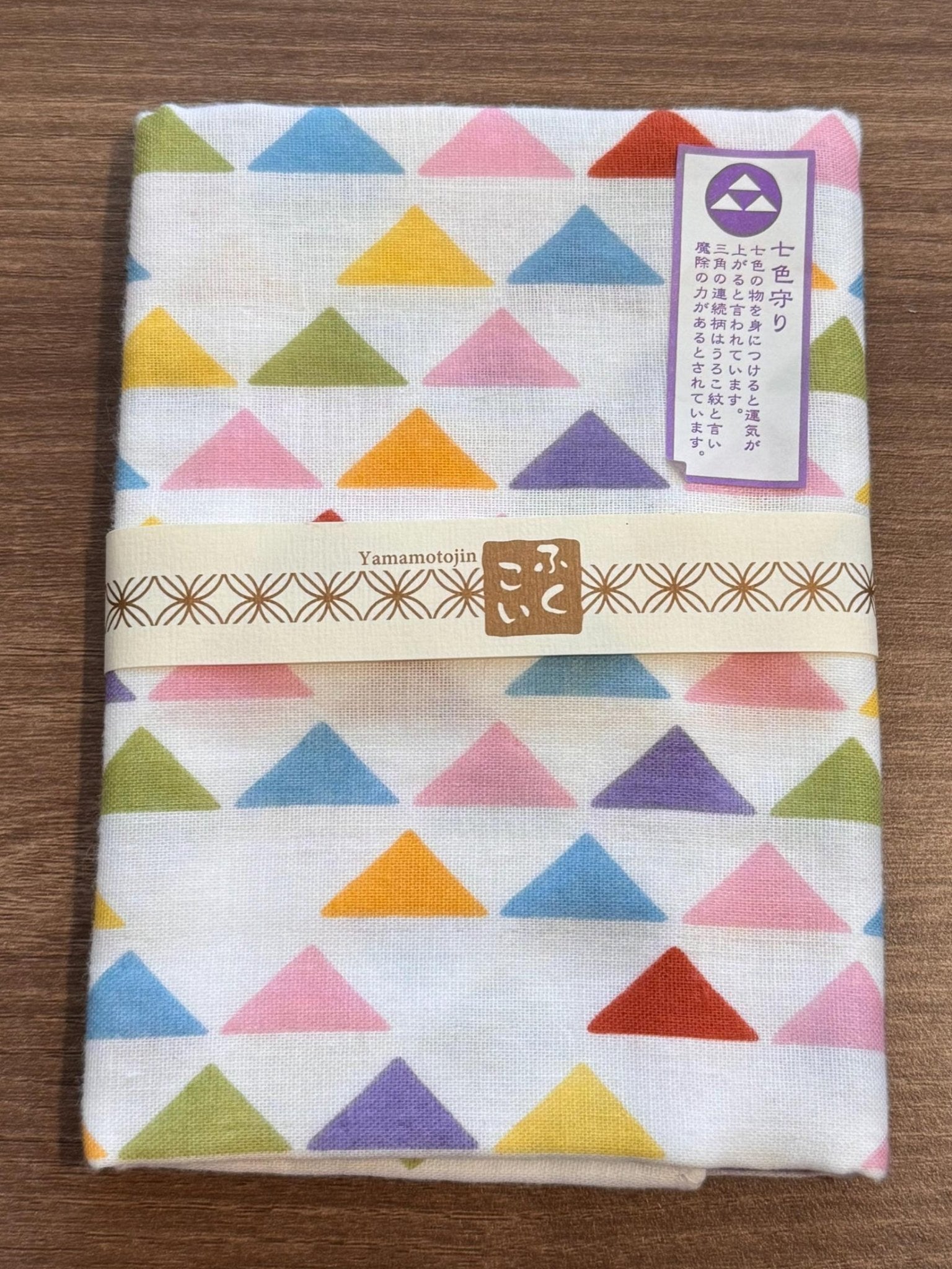 Japanese Hand Towel, Seven Coloured Scales - Scents of Japan