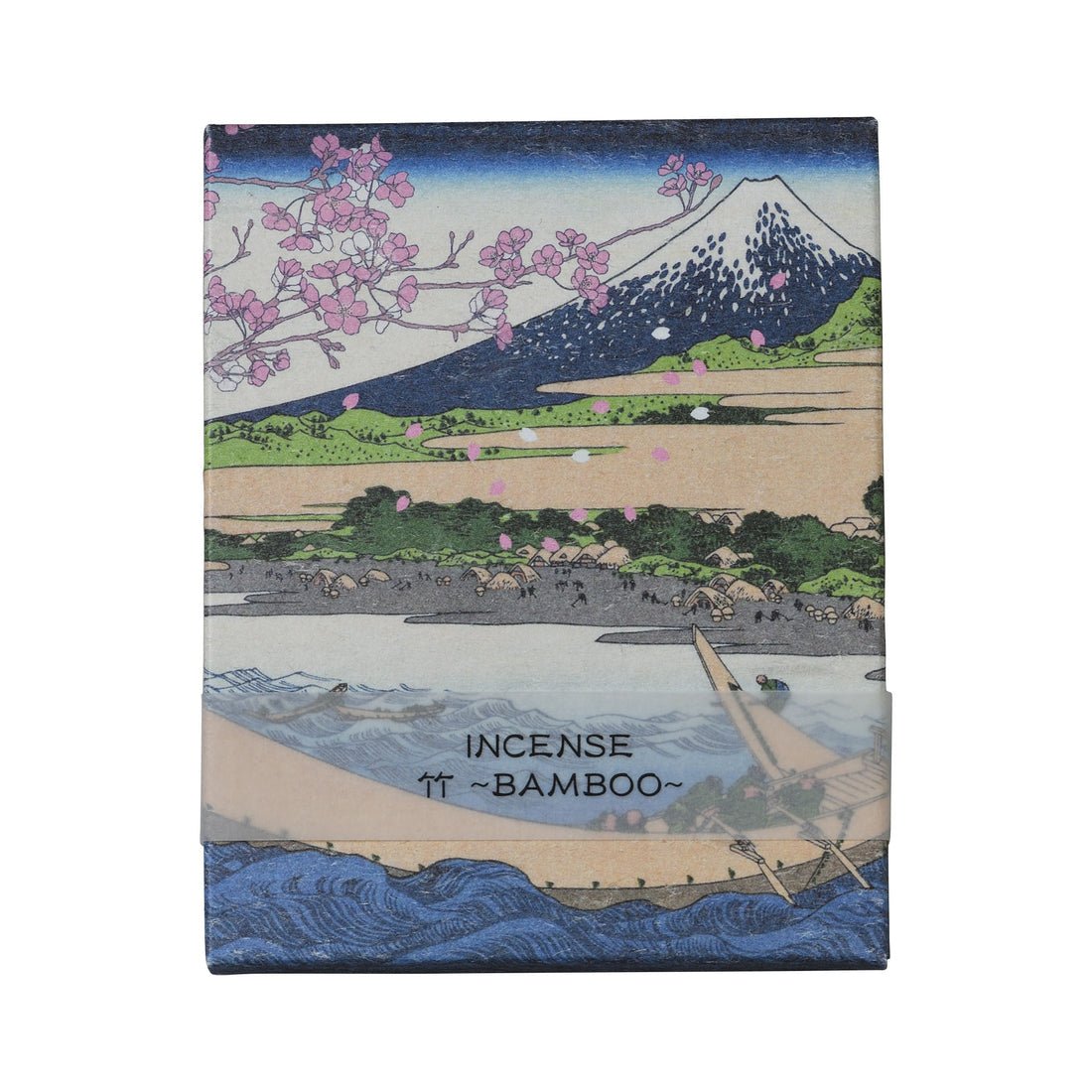 Japanese Incense Box, Mt Fuji Cherry Blossom & Bamboo - Scents of Japan