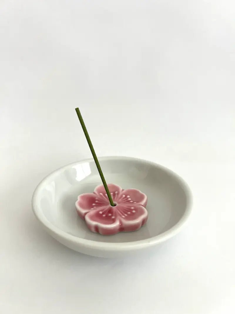 Japanese Incense Holder, Sakura Cherry Blossom - Scents of Japan