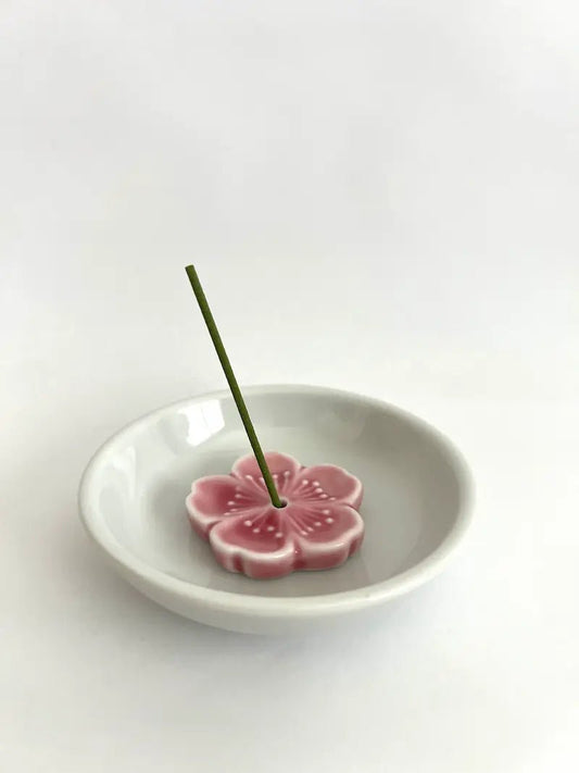 Japanese Incense Holder, Sakura Cherry Blossom - Scents of Japan