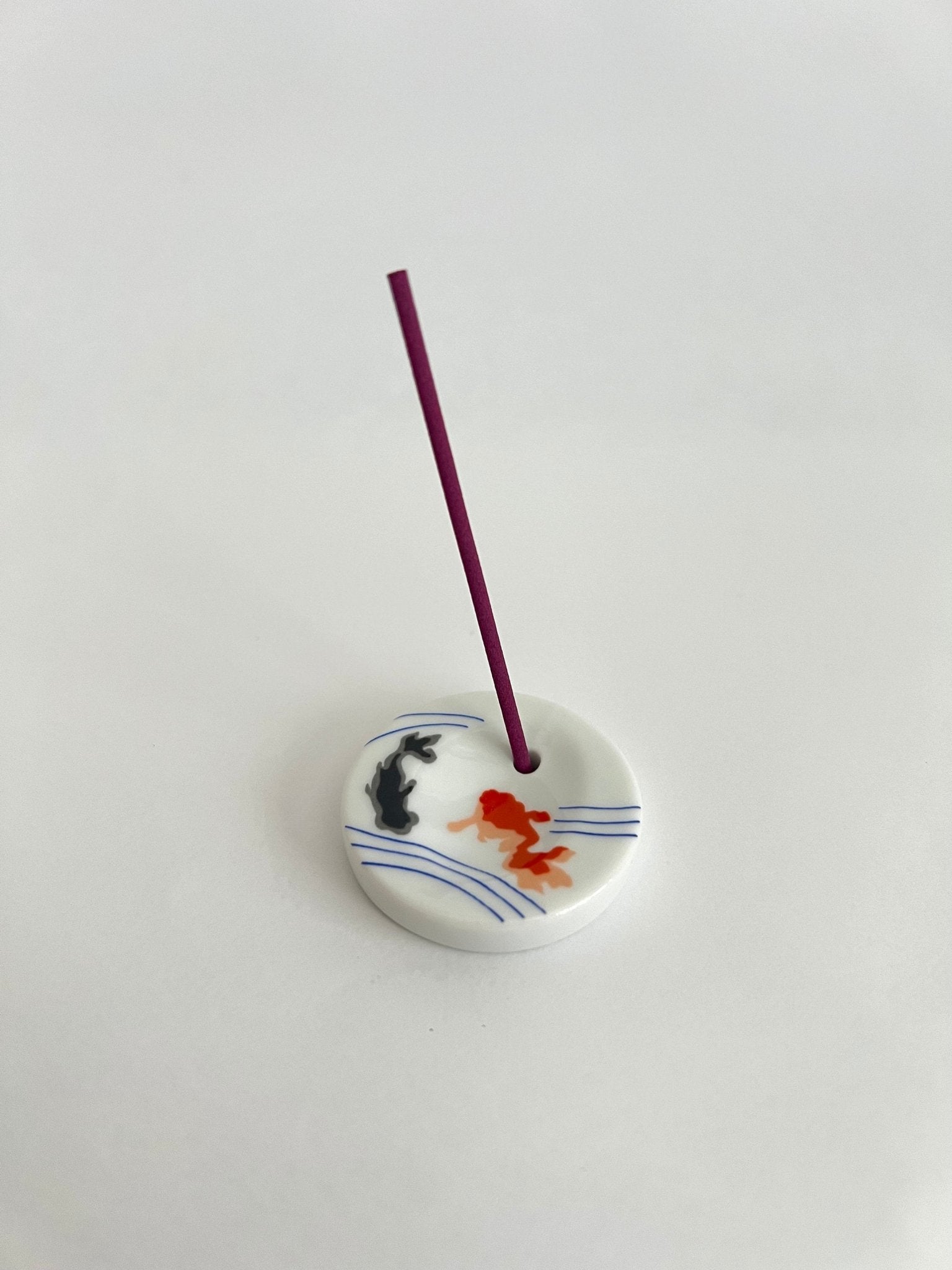 Japanese Incense Holder, Small Goldfish - Scents of Japan