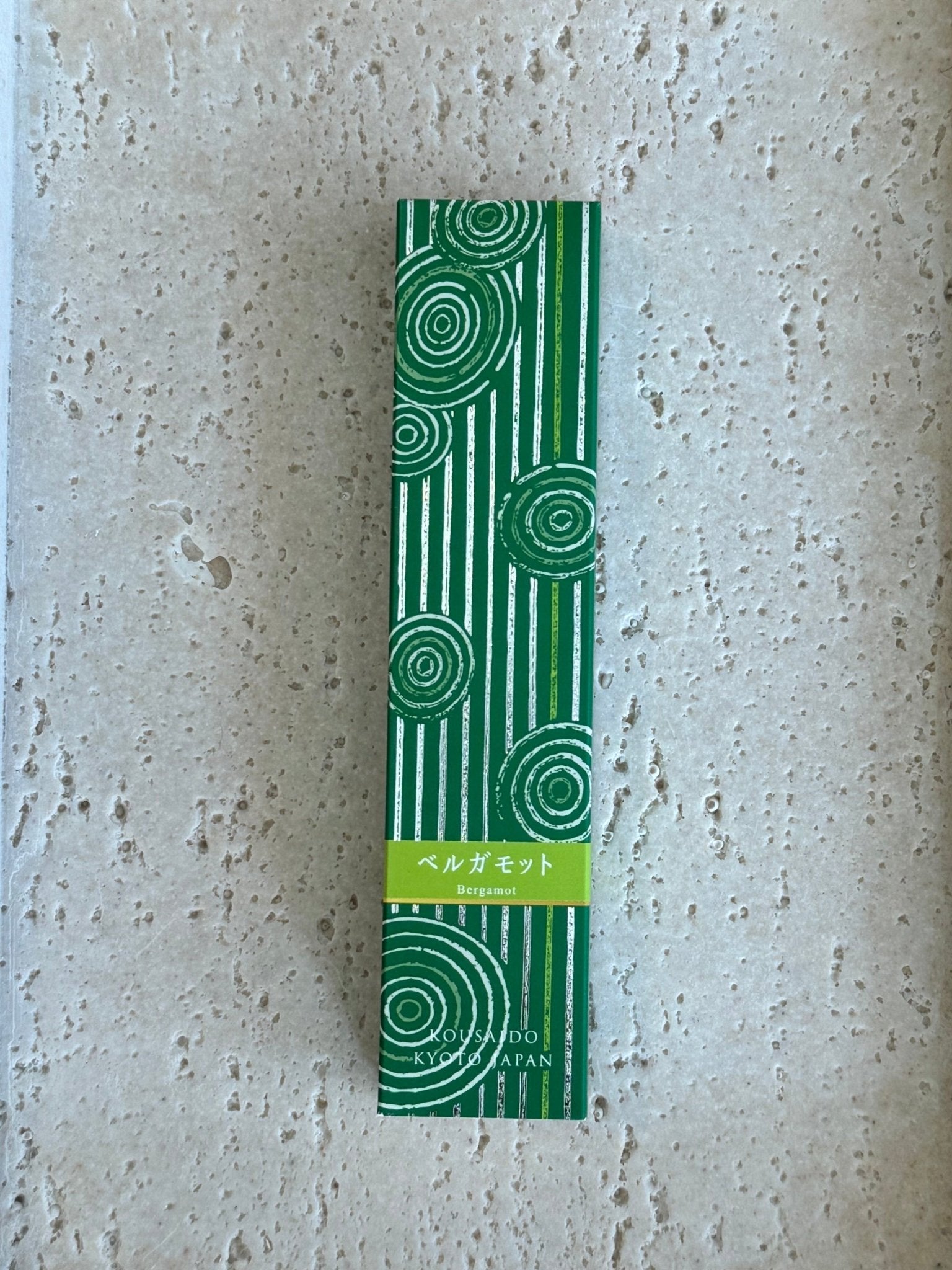 Japanese Long Incense Sticks, Hyakurakuka, Bergamot - Scents of Japan