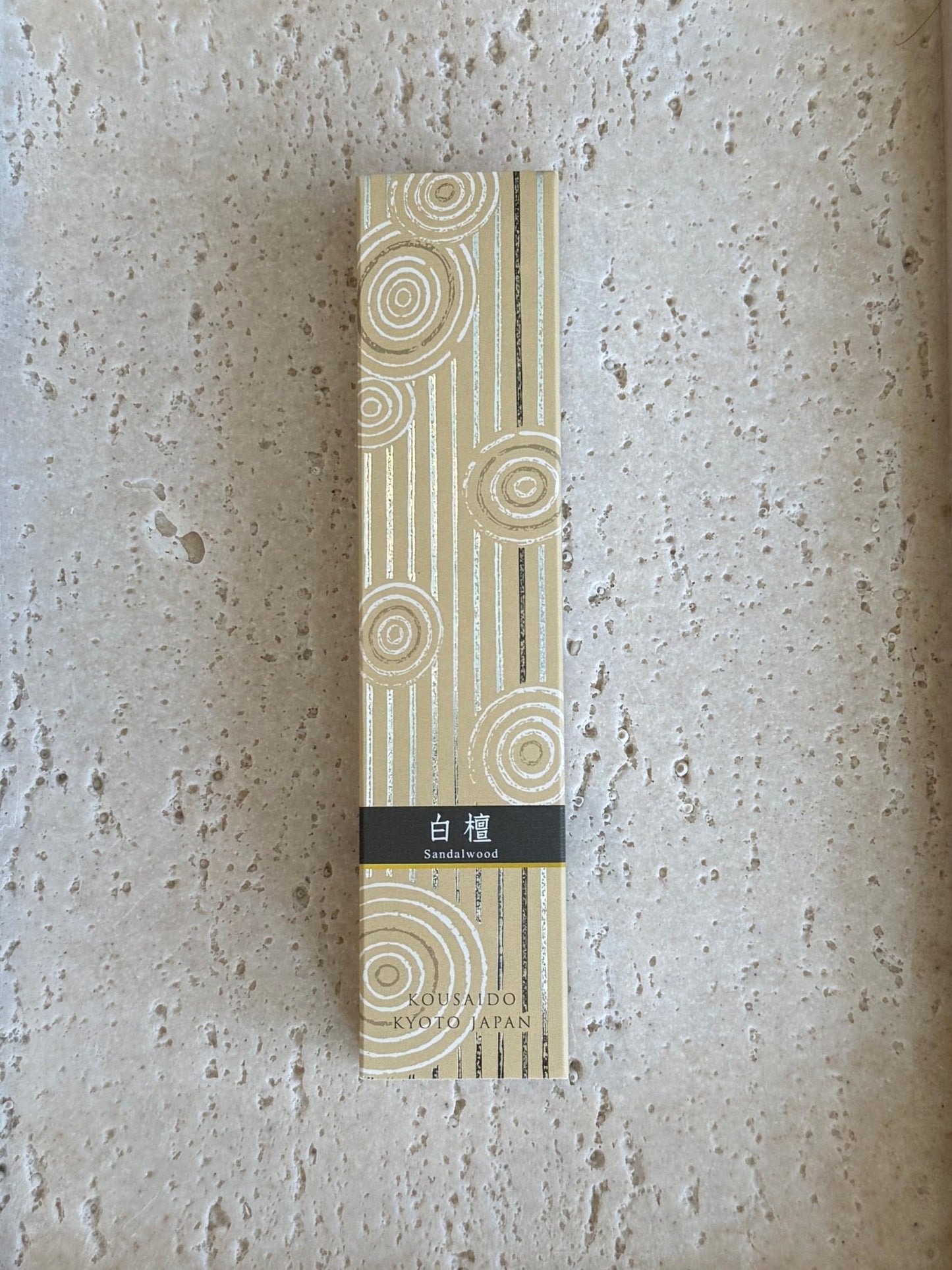 Japanese Long Incense Sticks, Hyakurakuka, Sandalwood - Scents of Japan