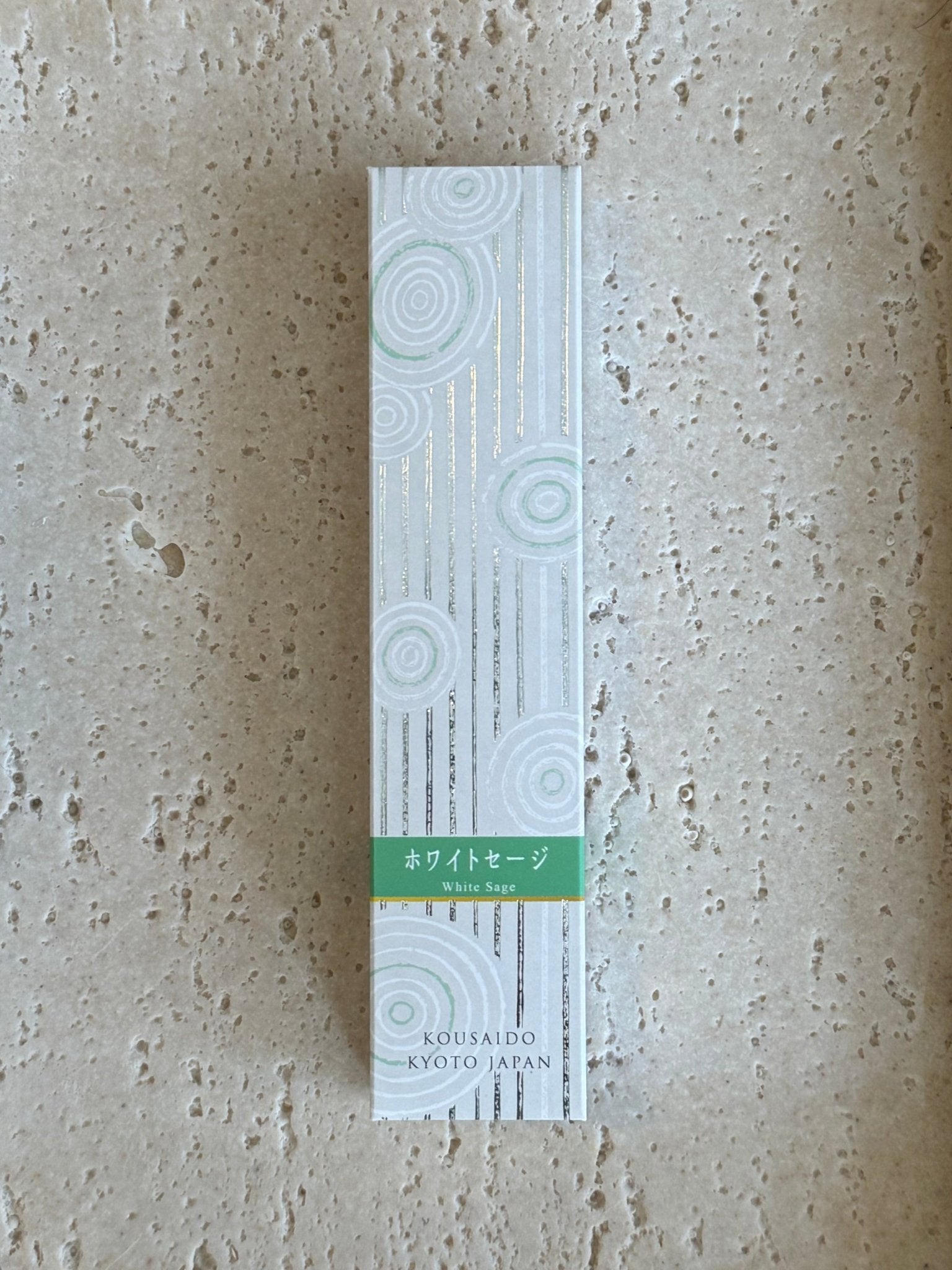 Japanese Long Incense Sticks, Hyakurakuka, White Sage - Scents of Japan