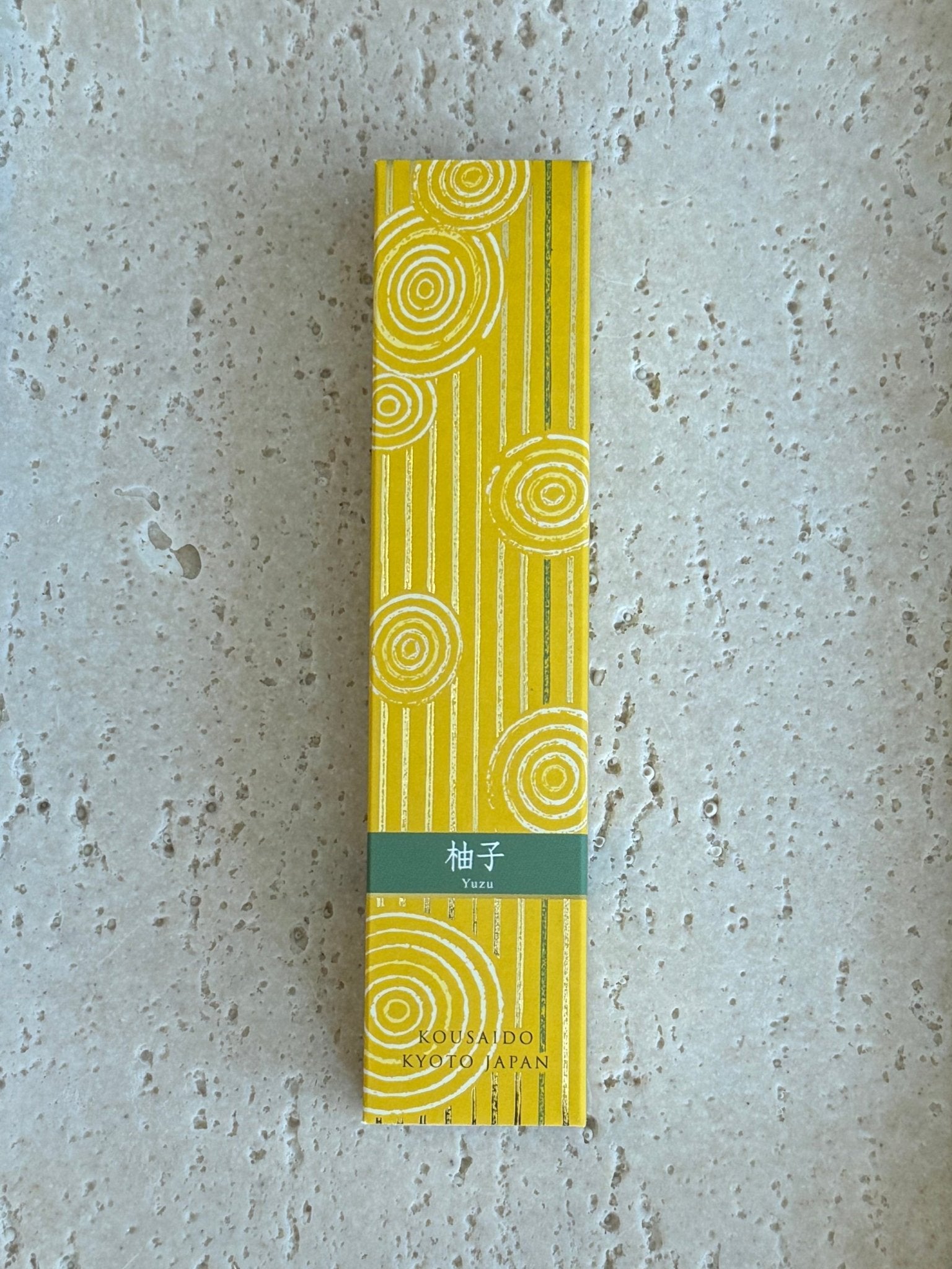 Japanese Long Incense Sticks, Hyakurakuka, Yuzu - Scents of Japan
