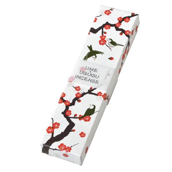 Japanese Long Incense Sticks, Plum - Scents of Japan