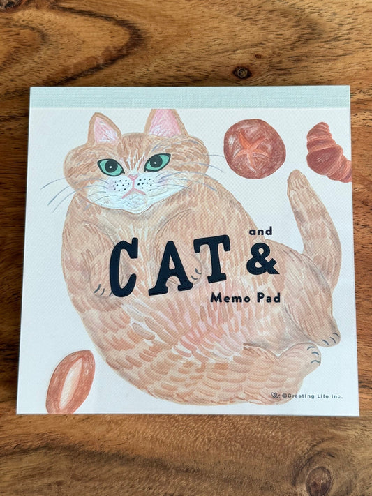 Japanese Memo Pad, Cat & Memo Pad - Scents of Japan