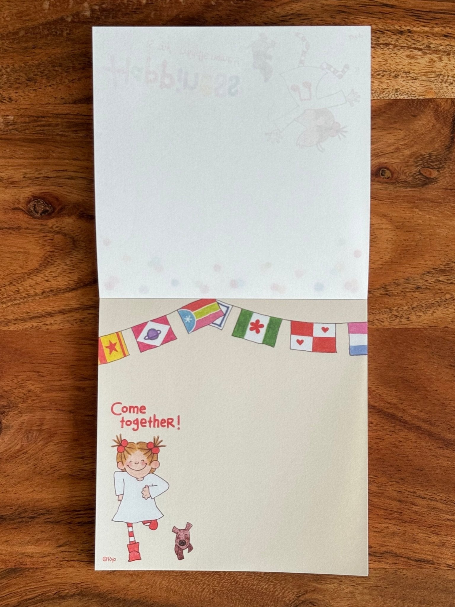 Japanese Memo Pad, Coco, Happiness Is My Middle Name - Scents of Japan