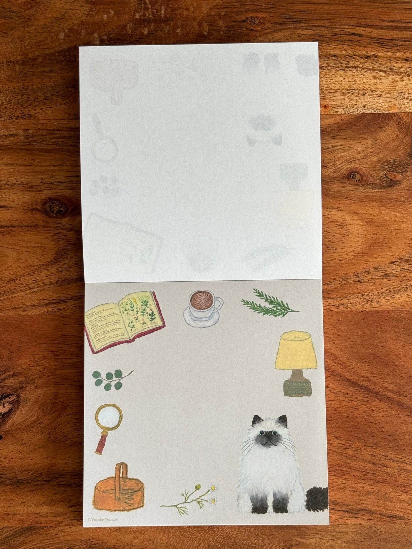 Japanese Memo Pad, Good Life Cats - Scents of Japan