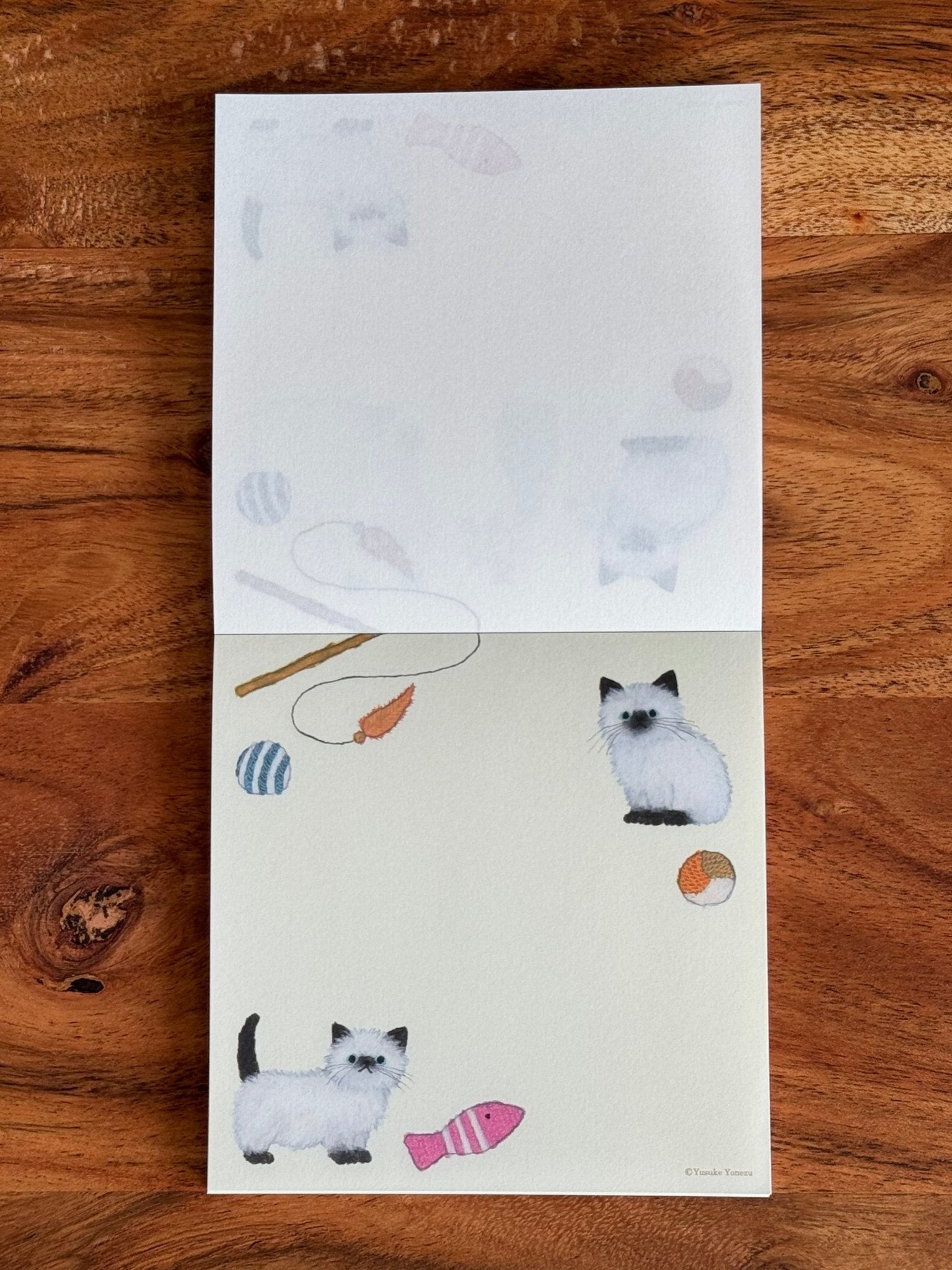 Japanese Memo Pad, Good Life Cats - Scents of Japan