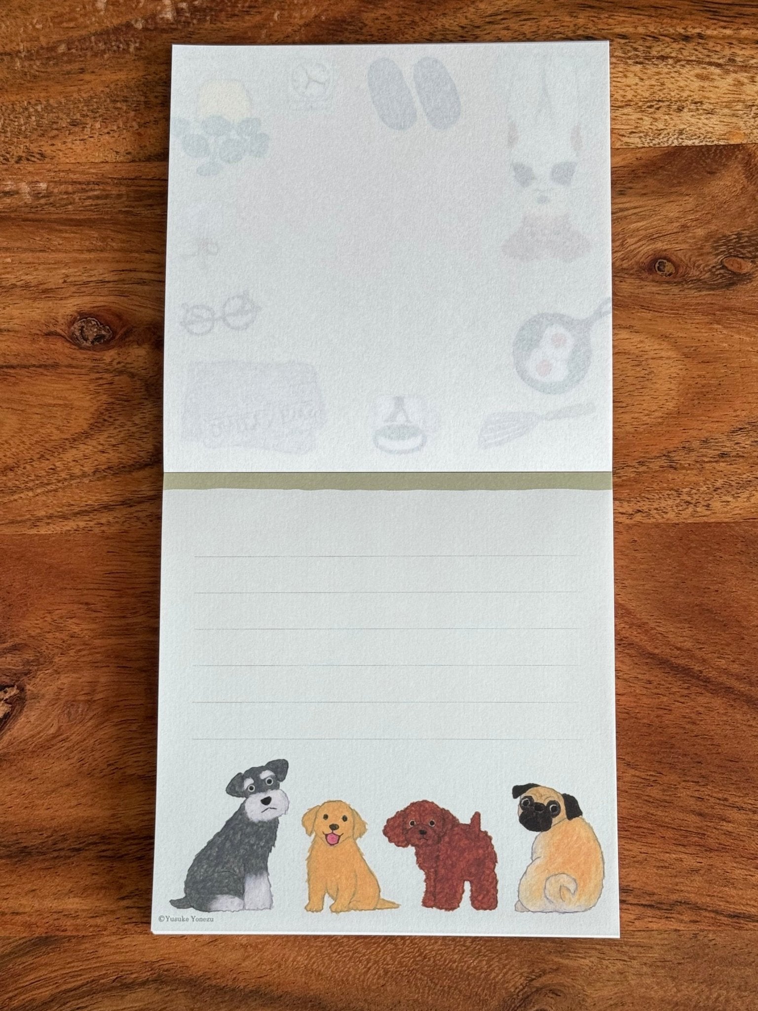 Japanese Memo Pad, Good Life Dogs - Scents of Japan
