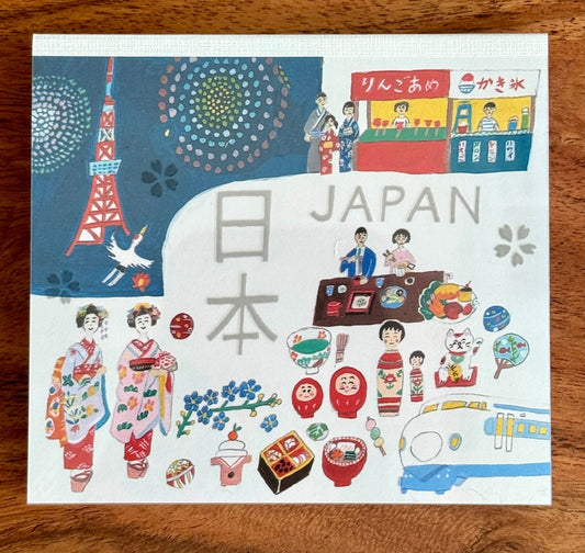 Japanese Memo Pad, Japan - Scents of Japan