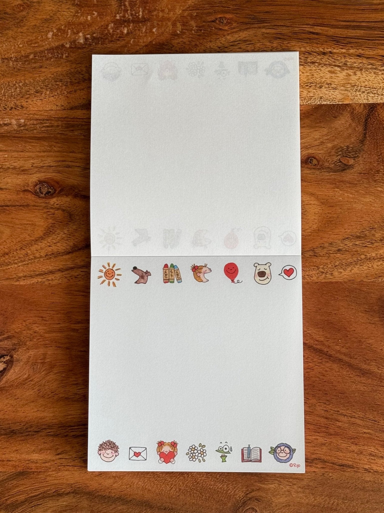 Japanese Memo Pad, Small, Coco & Friends, Yellow Cover - Scents of Japan