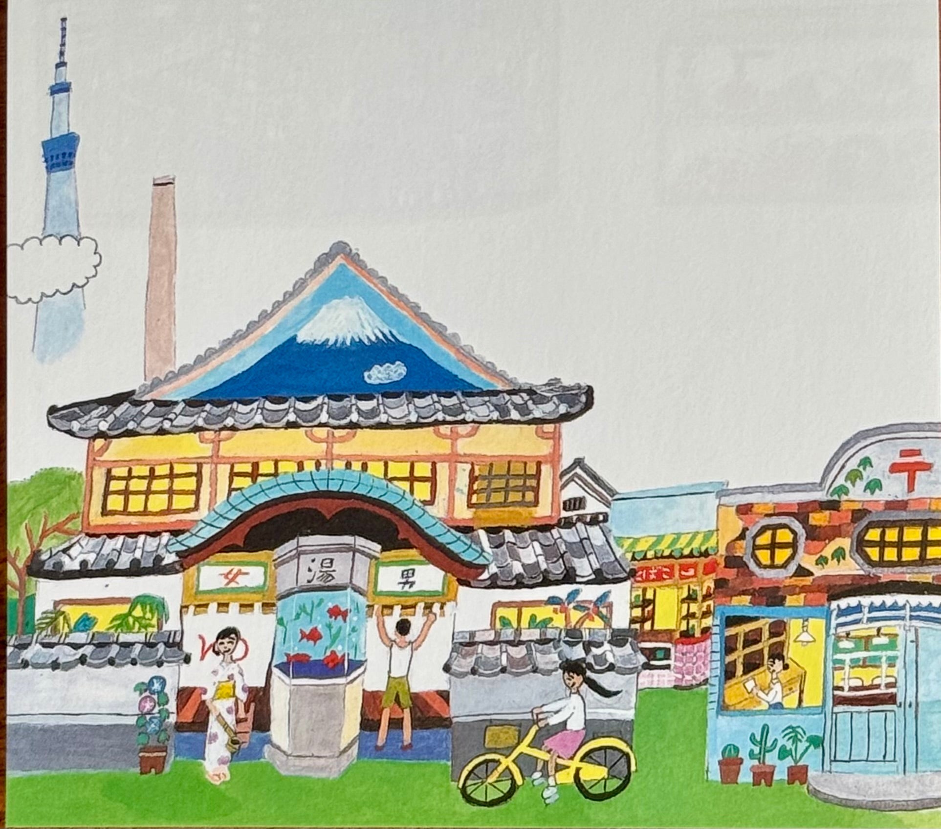 Japanese Memo Pad, Tokyo - Scents of Japan