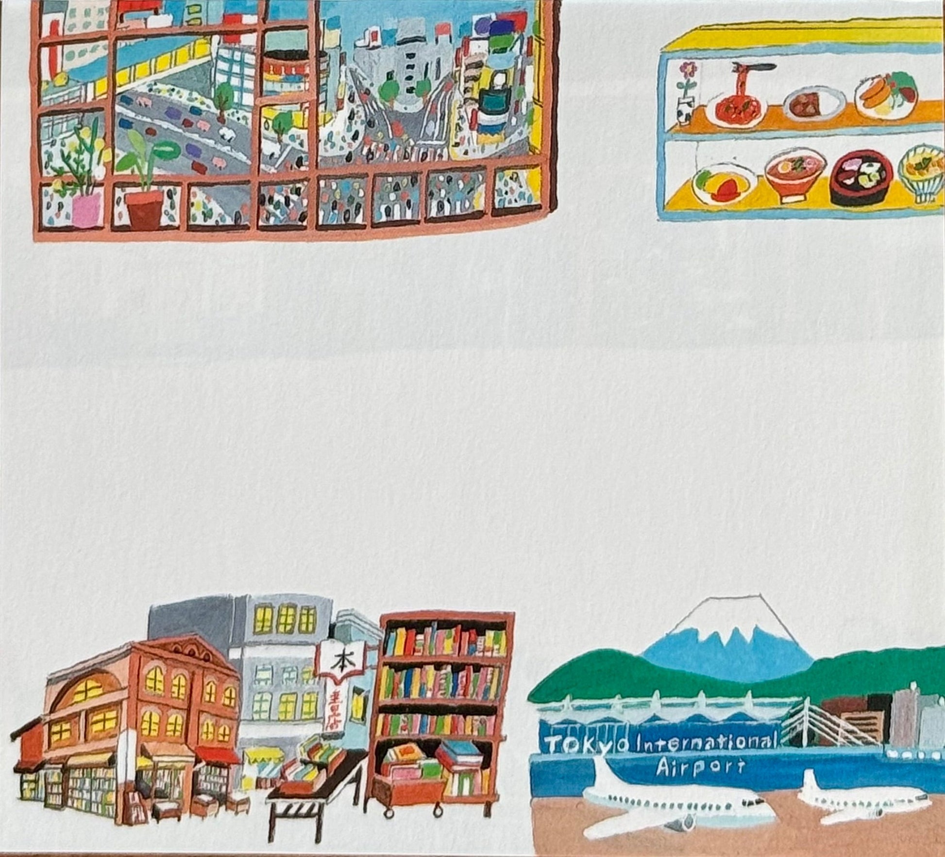 Japanese Memo Pad, Tokyo - Scents of Japan