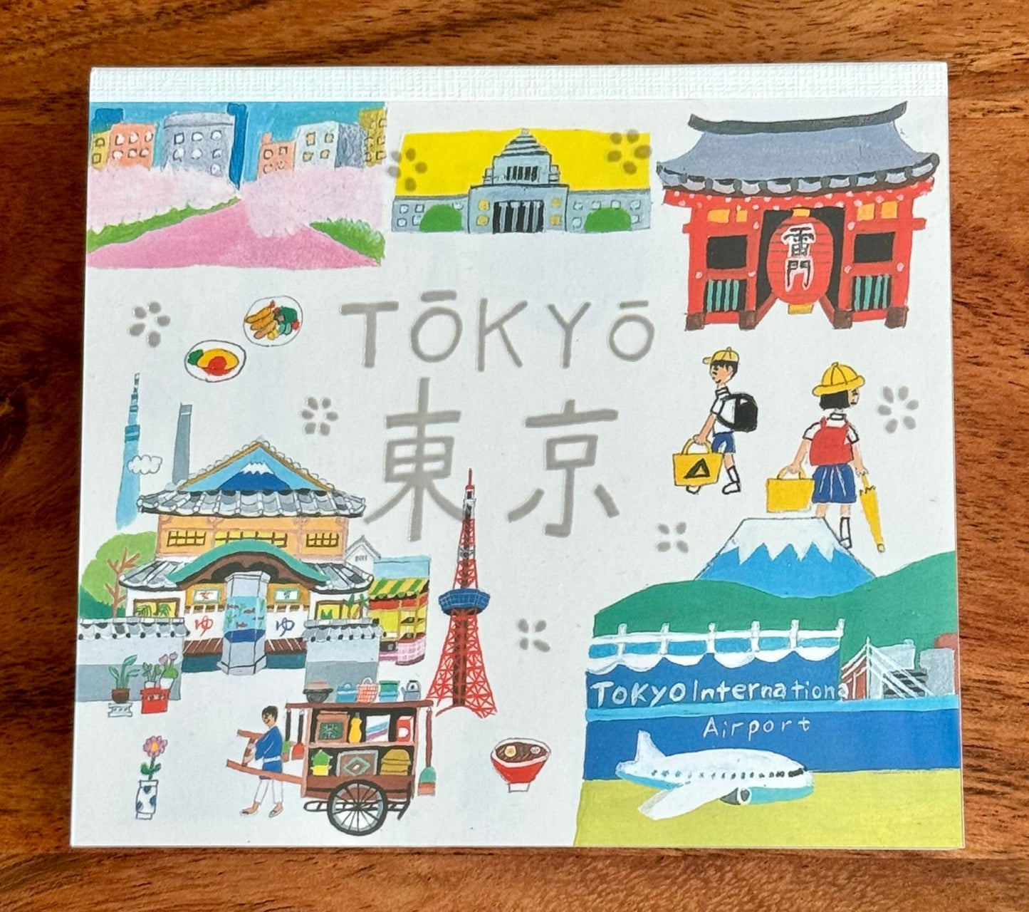 Japanese Memo Pad, Tokyo - Scents of Japan