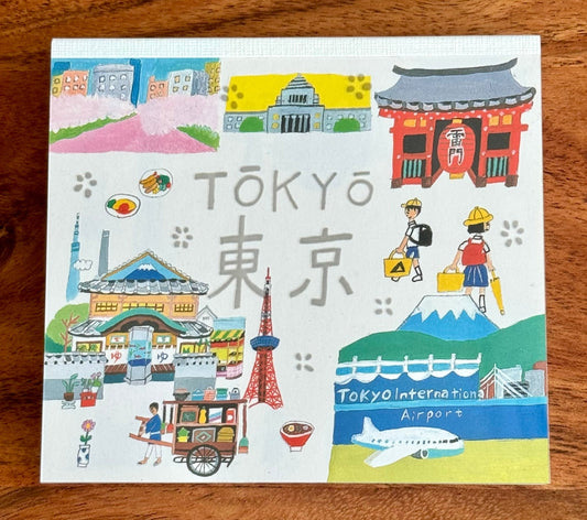 Japanese Memo Pad, Tokyo - Scents of Japan