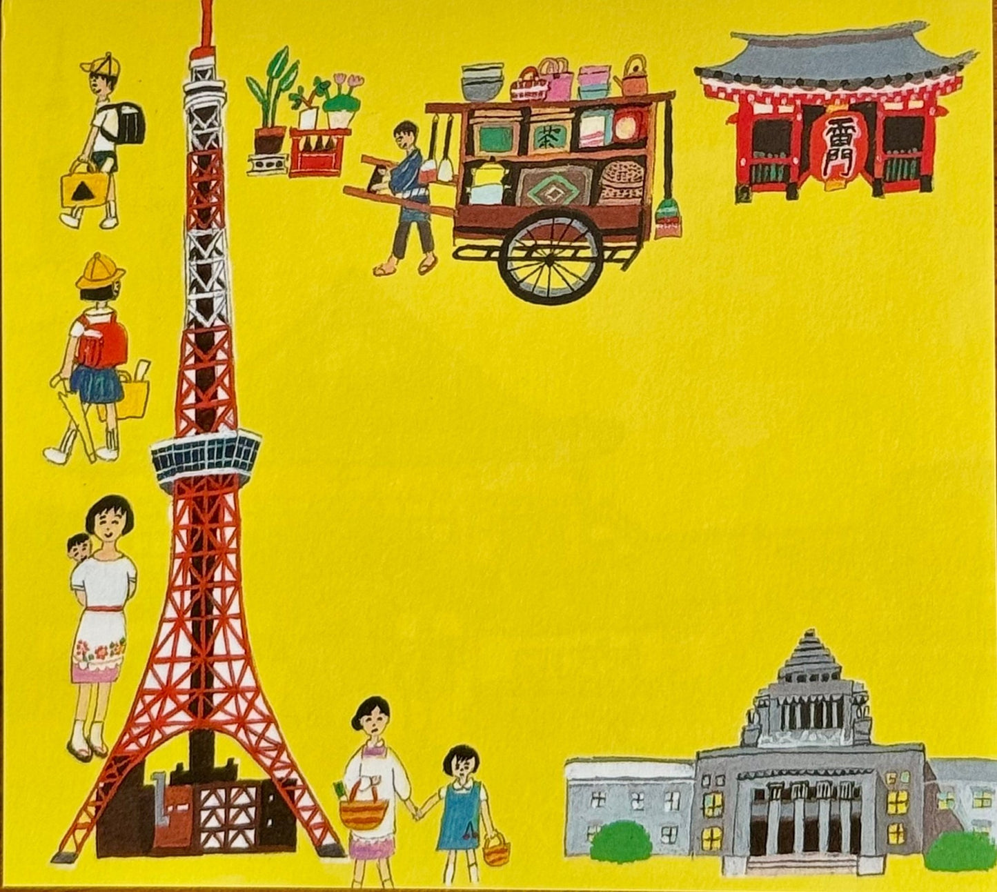 Japanese Memo Pad, Tokyo - Scents of Japan