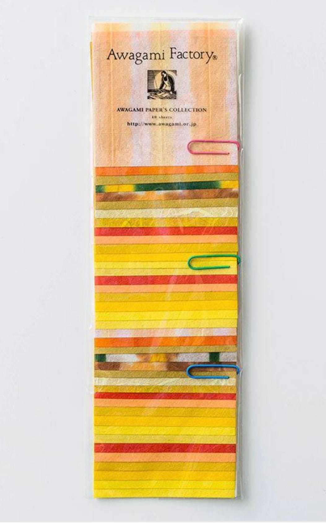 Japanese Mini Hand - Dyed Origami Paper – Yellows - Scents of Japan