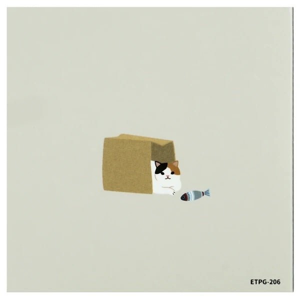 Japanese Mini Memo Sticky Notes, Cats - Scents of Japan