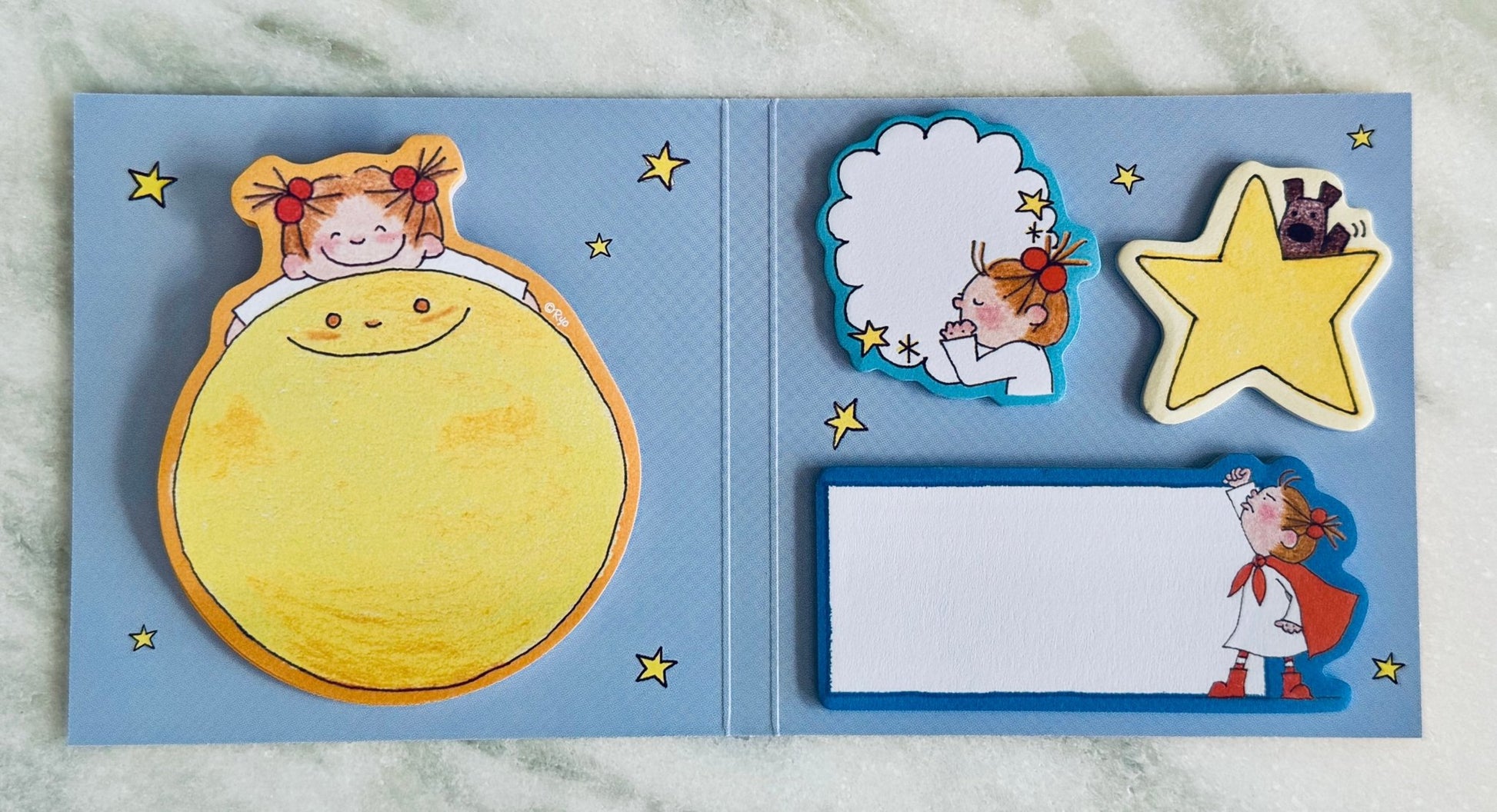Japanese Mini Memo Sticky Notes, Coco On The Sun - Scents of Japan