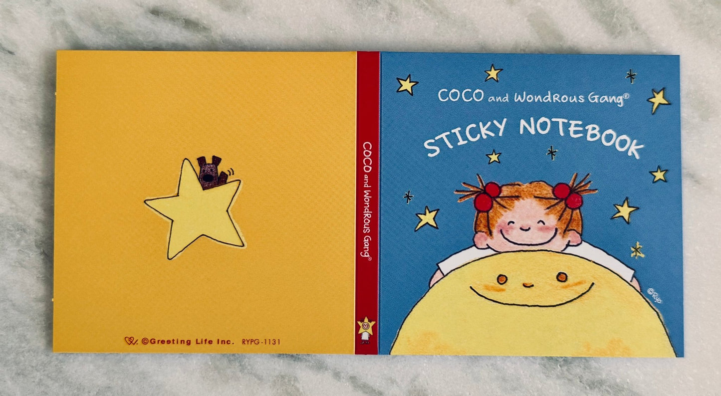 Japanese Mini Memo Sticky Notes, Coco On The Sun - Scents of Japan