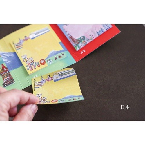 Japanese Mini Memo & Sticky Notes, Japan - Scents of Japan