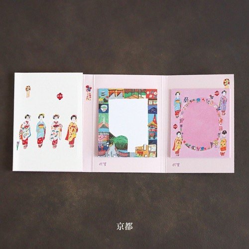 Japanese Mini Memo & Sticky Notes, Kyoto - Scents of Japan