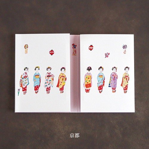 Japanese Mini Memo & Sticky Notes, Kyoto - Scents of Japan