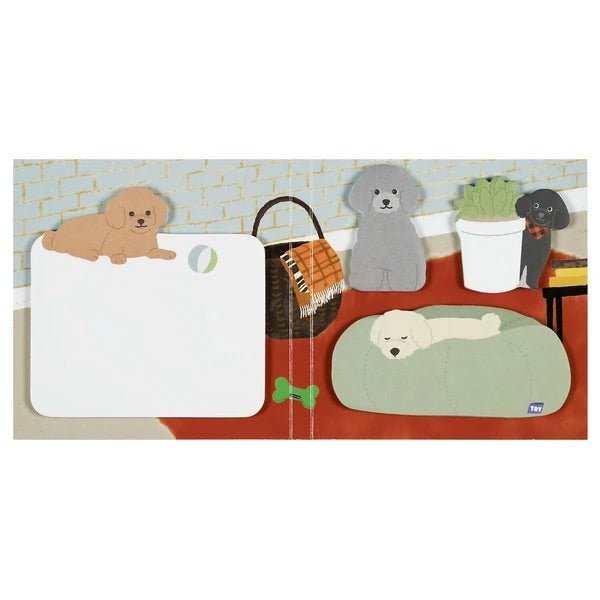 Japanese Mini Memo Sticky Notes, Poodles - Scents of Japan