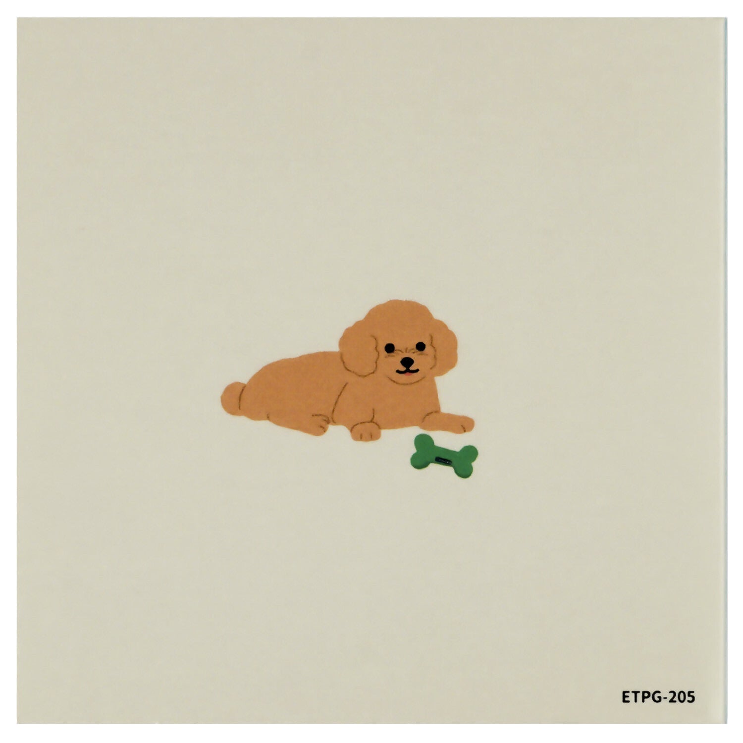 Japanese Mini Memo Sticky Notes, Poodles - Scents of Japan
