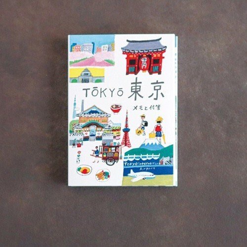 Japanese Mini Memo & Sticky Notes, Tokyo - Scents of Japan