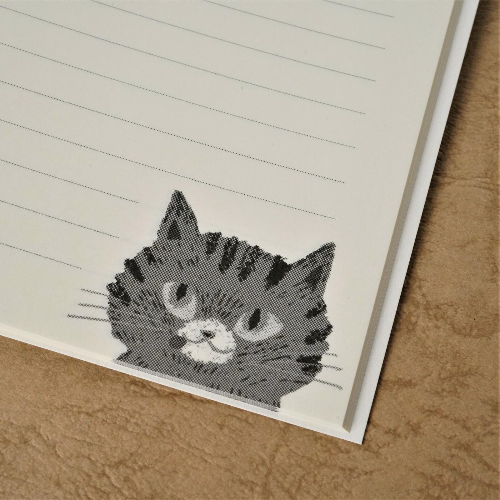 Japanese Notebook, A5, Aesops Fairy Tales, Cats & Birds - Scents of Japan