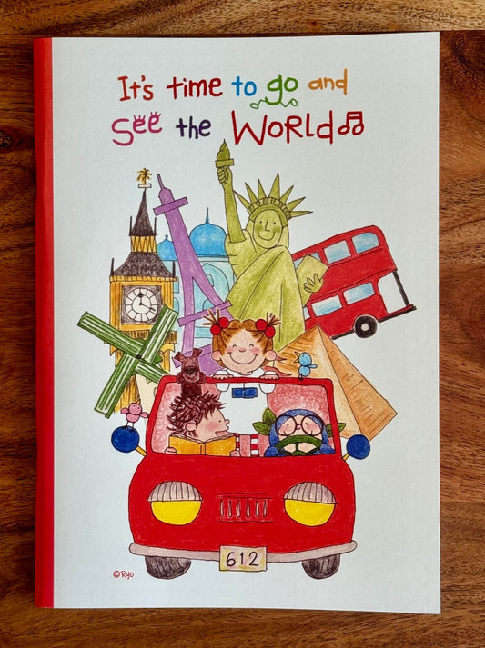 Japanese Notebook, A5, Coco's World - Scents of Japan