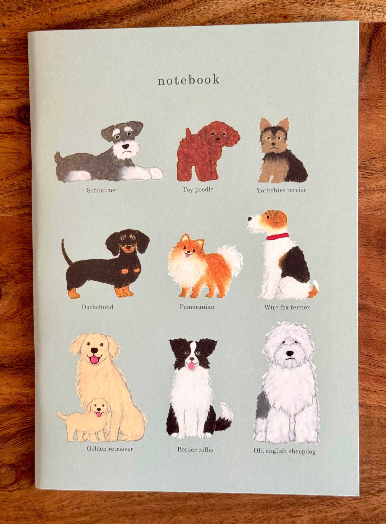Japanese Notebook, A5, Dogs - Scents of Japan