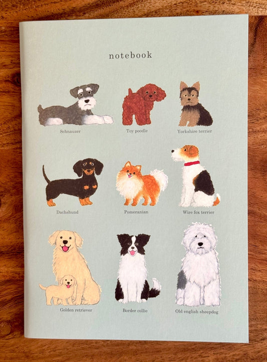 Japanese Notebook, A5, Dogs - Scents of Japan