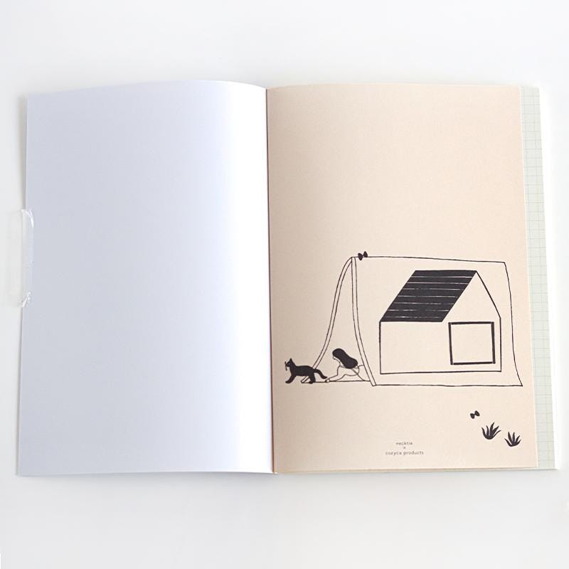 Japanese Notebook, A5, Farmhouse - Scents of Japan