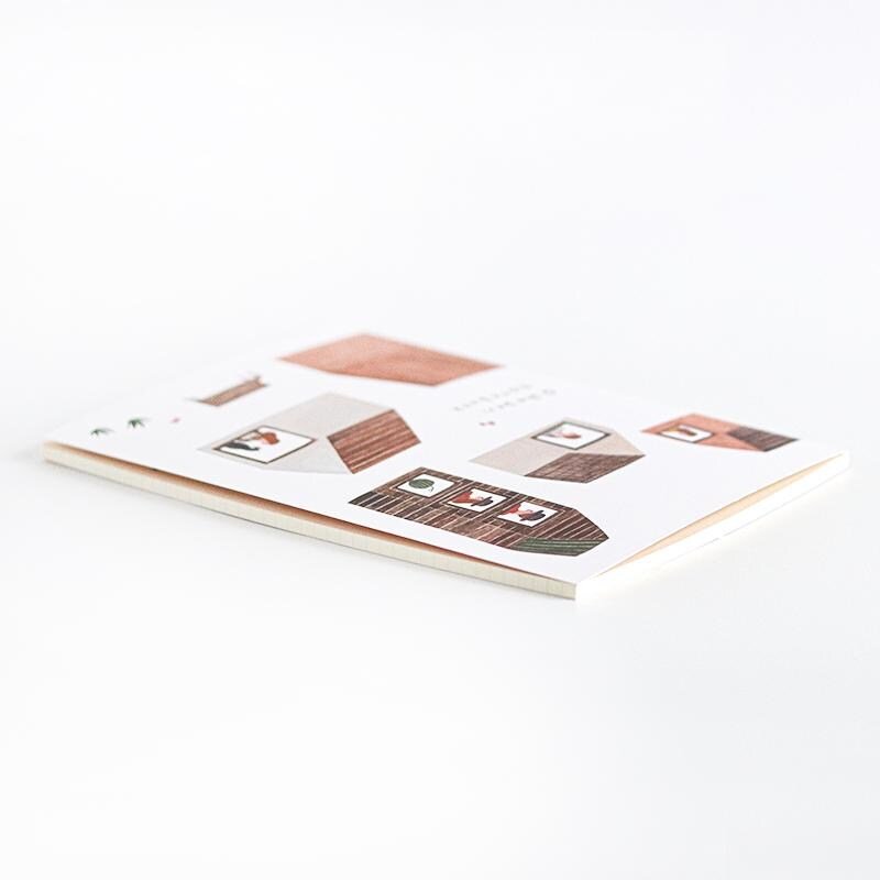 Japanese Notebook, A5, Farmhouse - Scents of Japan
