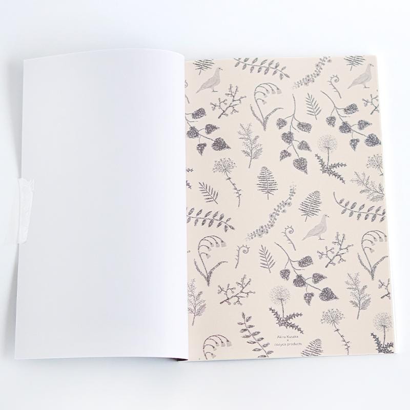 Japanese Notebook, A5, Giraffe Naptime - Scents of Japan