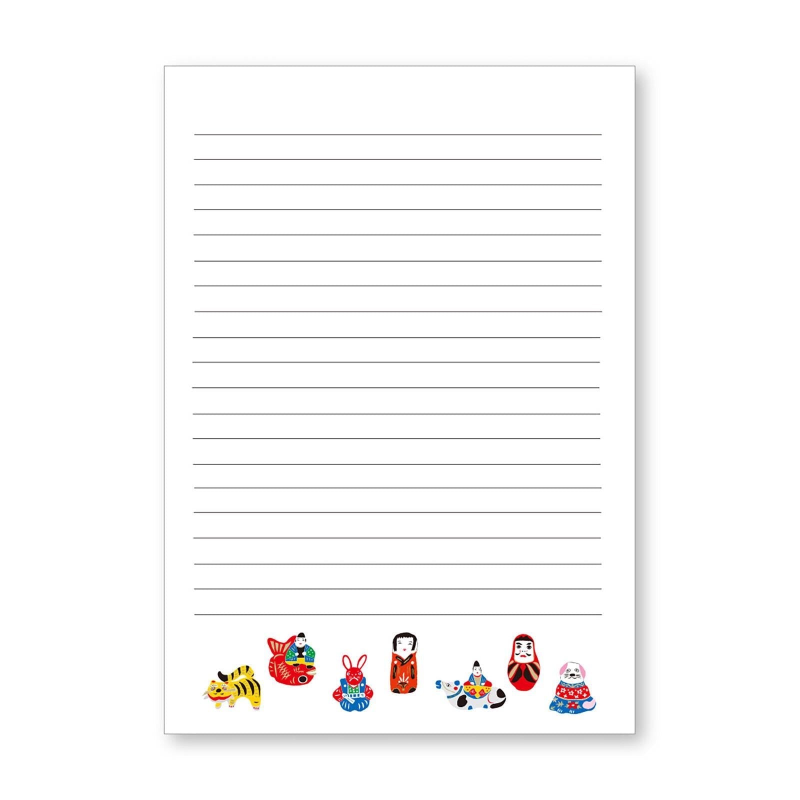 Japanese Notebook, Sanuki Folk Toys - Scents of Japan
