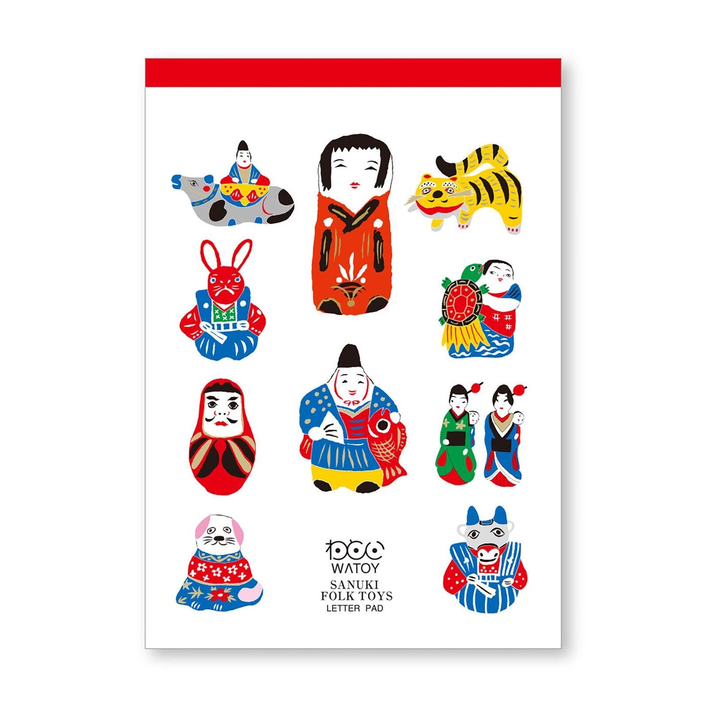 Japanese Notebook, Sanuki Folk Toys - Scents of Japan