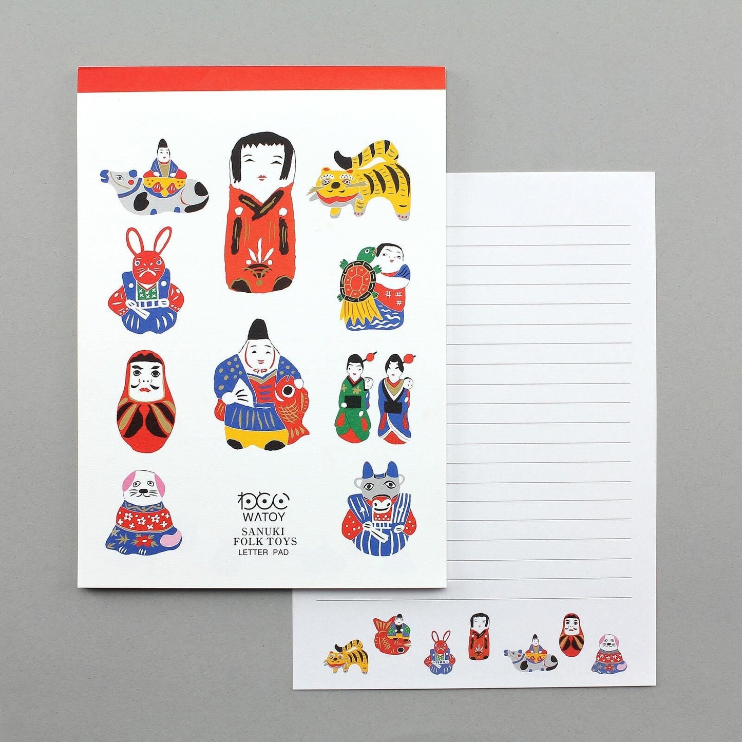Japanese Notebook, Sanuki Folk Toys - Scents of Japan