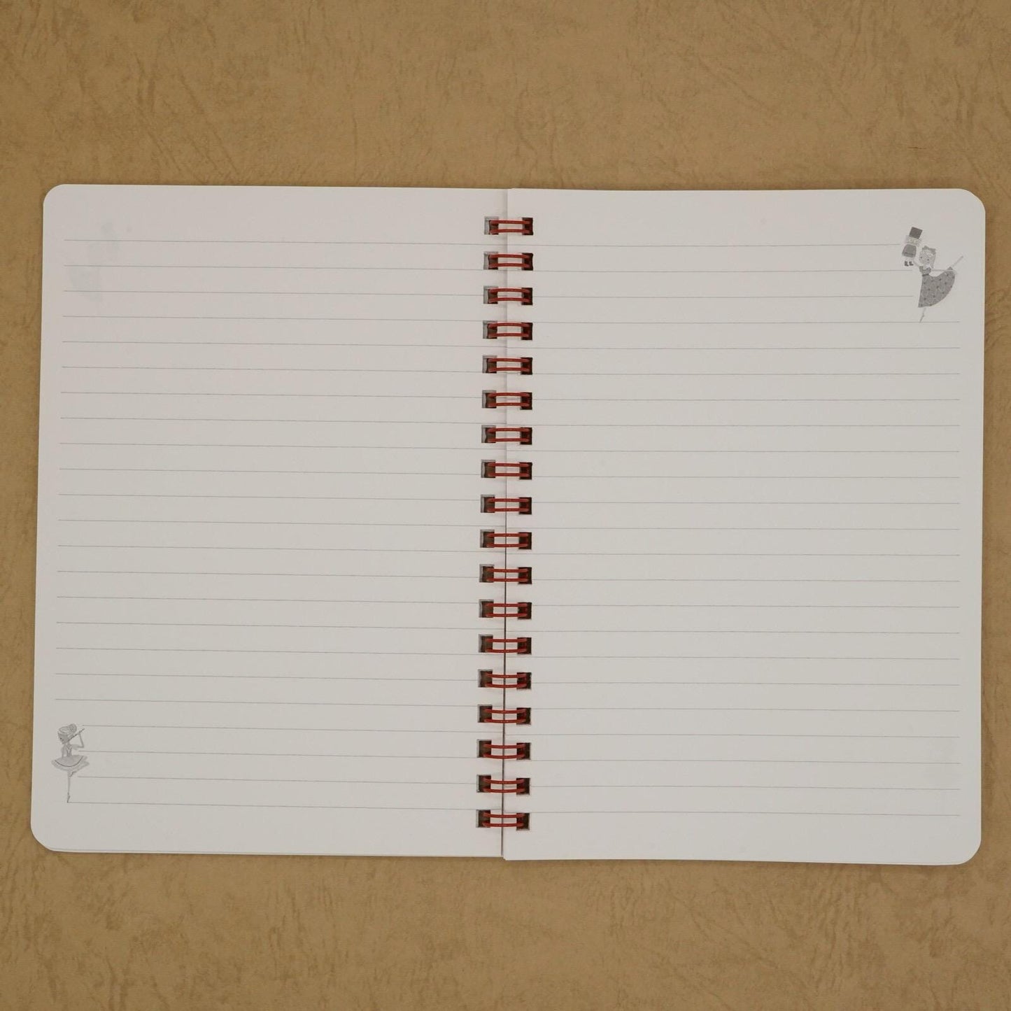 Japanese Notebook, Spiral Bound, Ballet, Nutcracker - Scents of Japan