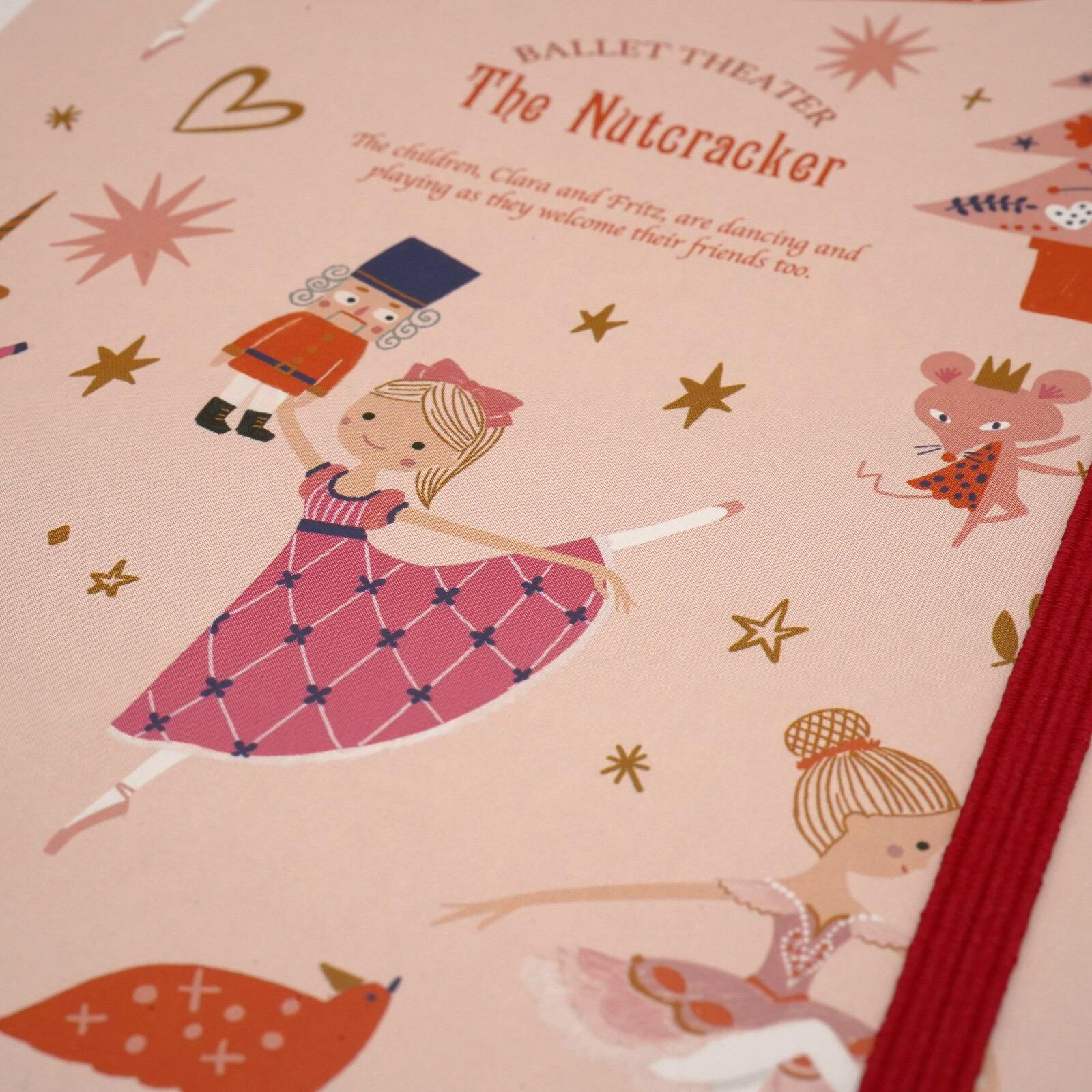 Japanese Notebook, Spiral Bound, Ballet, Nutcracker - Scents of Japan
